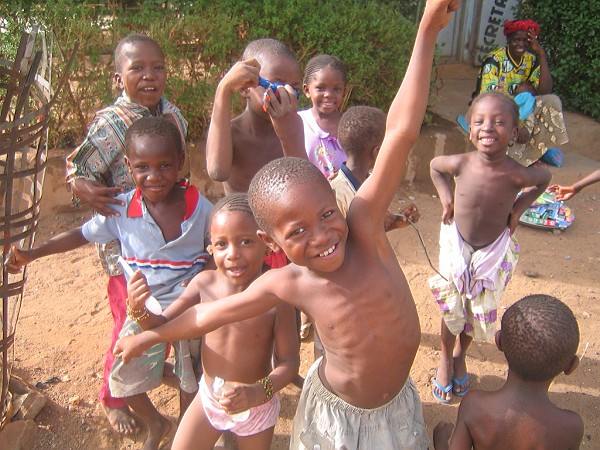 Kids in Bamako, Mali