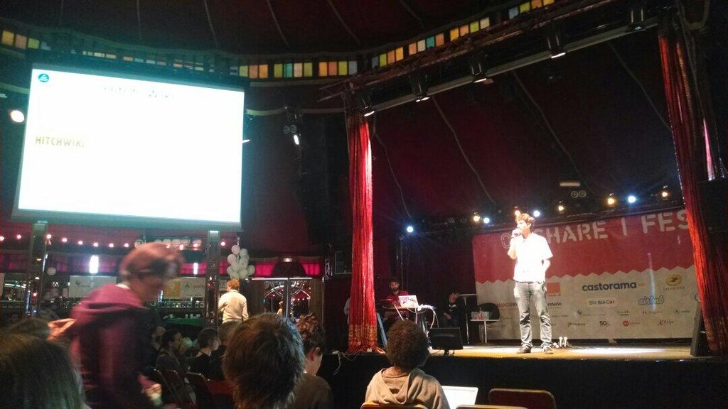 Hitchwiki at Ouisharefest Paris 2014